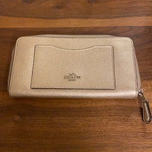 Coach Rose Gold Wallet